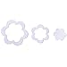 SlipX Solutions Adhesive Flower Safety Treads Add Non-Slip Traction to Tubs, Showers & Other Slippery Spots - Design Your Own Pattern (21 Pieces, Reliable Grip, White)