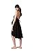 Pretty Pushers Cotton Jersey Labor Gown One Size (2-16 pre-pregnancy) Black