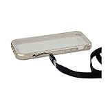 SOSAM iphone 6 Lanyard Necklace Case TPU Shockproof Protective Bumper Case Shell With Transparent Silica Gel cover Lanyard for iPhone 6S Case,iPhone 6 Case (4.7-inch) Retail Packaging (Golden)
