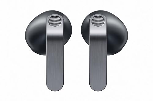 Samsung Galaxy Buds4, Black (CAD Version & Warranty) - Open Ear Fit, Hi-Res Audio, Adaptive ANC, AI Assistant