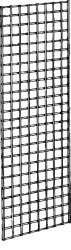 Deluxe Grid Panel for Retail Display 2' x 4' Packed 3 per carton, Black Powder Coat