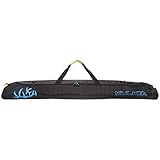 Kulkea Kantaja - Ski Bag, Black/Blue/Green