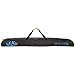 Kulkea Kantaja - Ski Bag, Black/Blue/Green
