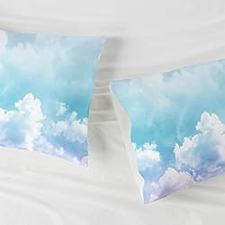 YIYEA 100% Brushed Microfiber Pillow Cases King