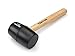 TEKTON 16 oz. Wood Handle Rubber Mallet | 30503 , Black