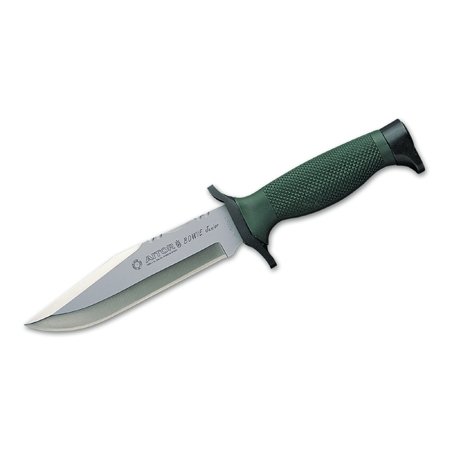 Aitor Bowie Nato Jr. Fixed Blade Knife,5.9in Blade,Polyamide/Brass Handle 16046