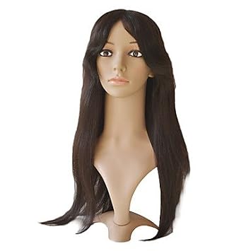 Capless 100 Indian Remy Long Silky Straight Hair Wigs Multiple