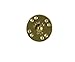 Brass Butterfly Clutch Metal Uniform Pin Badge Insignia Clutches Backs- Made in USA