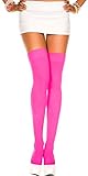 Women's Opaque Thigh High Stockings
