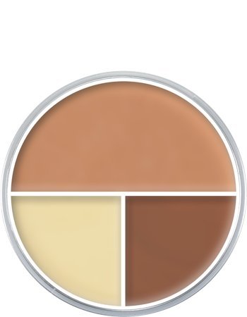 Kryolan 9013 Ultra Foundation Trio Face Makeup (C)