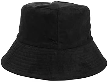 Hat Attack Reversible Faux Suede Shearling Bucket Hat Black Hat Attack Reversible Faux Shearling Bucket Hat in Black  main image 4