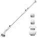 Electric Spin Scrubber,GRIINTEKK Tub and Tile Scrubber- Cordless Power Spin Scrubber for Bathroom, Floor, Wall, Floor, Scrub Brush Scrubber- With 4 Rechargeable Rotating Head and 1 Adapter