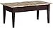 Dorel Living Faux Marble Lift Top Coffee Table