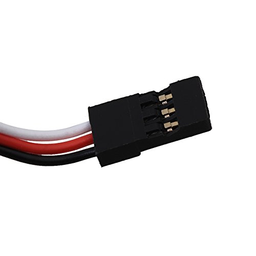 Mxfans RC 1:16 1:18 Multi-color 20A Programmable ESC Brush Reverse Speed Controller With Brake For 130/180/260/280/380 Motor Upgrade