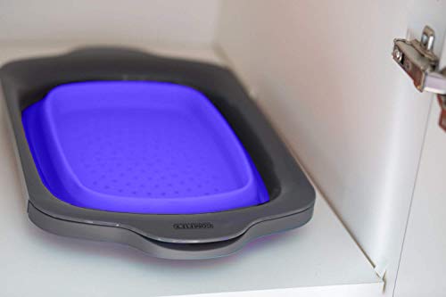 image for Collapsible Kitchen Colander - Over the Sink Kitchen Strainer By Comfi