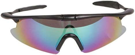 Blueseason Unisex Bicycle Riding Googles Dustproof Windproof Snowboard Ski Goggles Protective Outdoor Sports Eyewear,Rainbowcolor