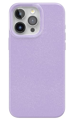 Casely iPhone 15 Pro Case | Wisteria | Purple Enchanted Shimmer Case | Compatible with MagSafe and Action Button | Ultra-Slim Classic Fit