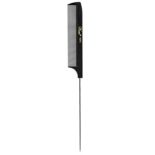 Krest 8 1/2" Weaving Foiling Fine Tooth Rattail Cutting Comb SB-K4641-BLK