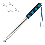 Qiuboluny 8.2FT Telescopic Handheld Flagpoles with
