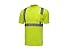 CJ Safety CJHVTS2001 ANSI Class 2 High Vis Short Sleeve Safety Shirt | Moisture Wicking Mesh 2