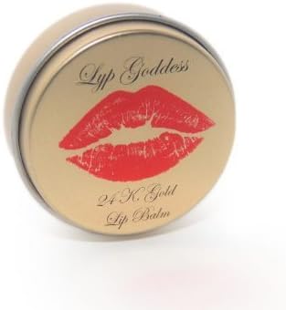 LYP GODDESS - 24 Karat Gold Infused Luxury Lip Balm, Sweet Strawberry, 0.33oz, Made With Real Gold!