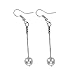 Mmrm Women Faux Pearl Necklace Earring Bracelet Jewelry Set (Gold)