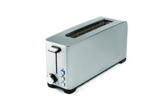 Salton ET1816 Long Slot, 2 Slice Toaster, Silver - Thumbnail 3