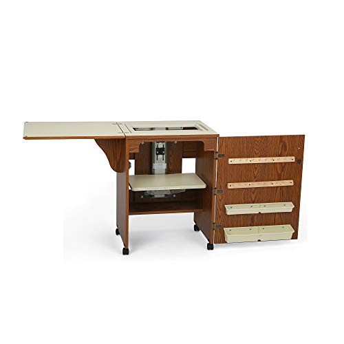 Arrow Cabinet 98500 Sewnatra Sewing Cabinet, Oak - Thumbnail 2