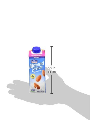 Almond Breeze Almondmilk 3 Flavor Sampler Bundle, (2) Each: Vanilla, Chocolate, Unsweetened Vanilla, 8 fl oz