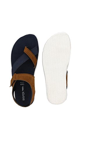 big fox suede leather sandals for men