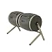 Lifetime 60309 Outdoor Double Bin Rotating Composter, 100-Gallon, Brown