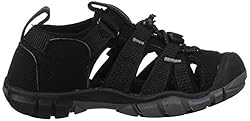 KEEN Seacamp 2 CNX Closed Toe Sandals, Black/Steel