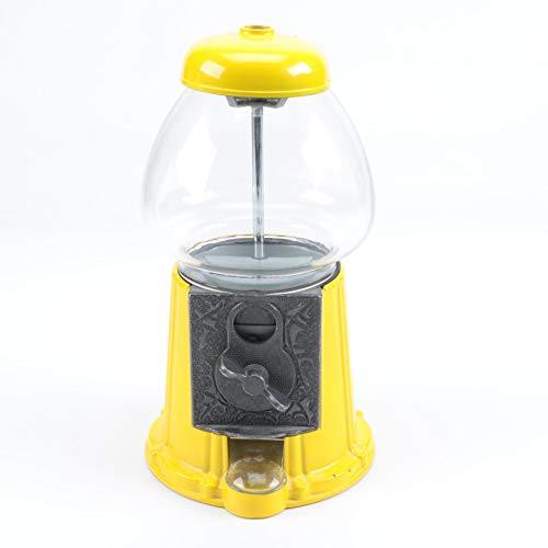 Gumball Dreams Classic Gumball Machine/Candy Dispenser, 15 Inch - Yellow