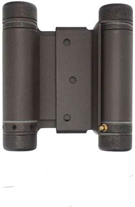 3" Double Action Spring Hinge Saloon Door Hinge|Cafe Doors,Door Hinge for In & Out Doorway Swing,Commercial Grade Double Swing Hinge,Heavy Duty Door Hinge-Swinging Cafe Doors (Oil Rubbed Bronze,Qty-1)