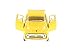 Kinsmart 1956 Ford F-100 Pickup Truck, Yellow 5385D - 1/38 Scale Diecast Model Toy Car