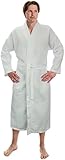 Men's Waffle Kimono Robes Spa Bathrobe Made in Turkey