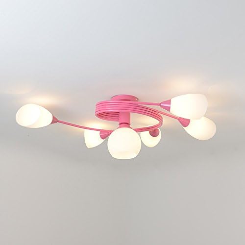 Qffl Xidingdeng シャンデリア モダン ミニマリスト 子供部屋 天井 北欧 クリエイティブ 寝室 ランプ 個性的 Led