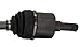 Detroit Axle - Front Right CV Axle for Buick Terraza Riviera Rendezvous Park Avenue Lucerne LeSabre Century Pontiac Aztek Saturn Relay, Passenger Side CV Axle Shaft Assembly Replacement