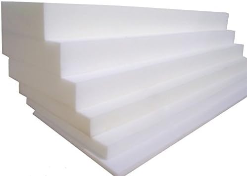 Porter and Lambert Upholstery Foam - Replacement Foam Cut to Any Size | High Density Sofa | Cushions Seat Pads, Stool/Chair Firm Foam Thickness 1",28" x 30"
