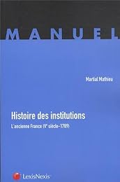 Histoire des institutions