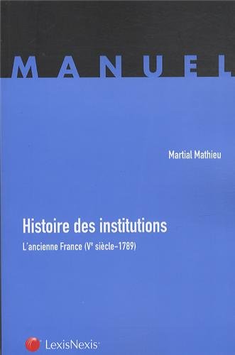 Histoire des institutions