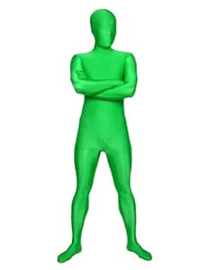 AltSkin Unisex Full Body Spandex/Lycra Suit, Green, XX-Small