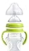 Feeding Bottle by Teppie - Temperature Sensitive for Child Safety - 8 oz - Great for Weaning Breastfeeding Babies or Baby Formula - Features Detachable Handle - Dishwasher & Freezer Safe