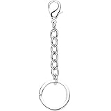 FurArt Credit Card Wallet, Zipper Card Cases Holder for Men Women, RFID Blocking, Key Chain, 15/16 Slots, Compact Size