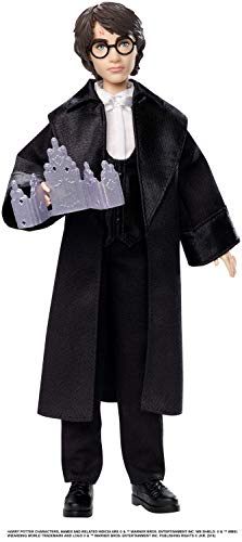 Mattel Harry Potter GFG13 - Weihnachtsball-Puppe, ca. 27cm groß, mit Einladung zum Weihnachtsball und Festumhang, tolles Spielzeug Geschenk für Kinder ab 6 Jahren