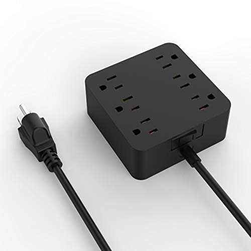 image for Yostyle Power Strip - 6 Outlet Surge Protector with 4 USB Ports Fast C