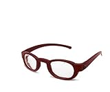 FocusSpecs v2.0 - Adjustable Reading Glasses (+0.5 - +4.5) (Dark Red) by FocusSpecs