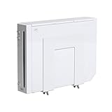 HIDEit Uni-SW (White) Mount - Adjustable Small + Wide Device Wall Mount for Cable Boxes, Wireless Routers, Media Players, Modems and More - Made in The USA and Trusted Worldwide Since 2009