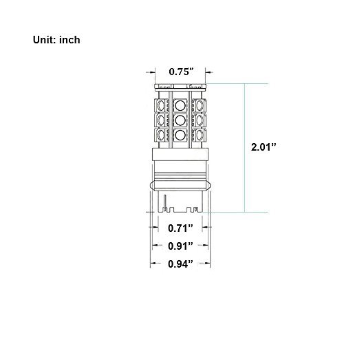 Makergroup S8 3156 Wedge Base LED Light Bulb 12VAC/DC Low Voltage 4Watt Daylight White 6000K for Outdoor Landscape Lighting Pathway Deck Step Paver Lights,Driveway Lights 6-Pack - Thumbnail 5