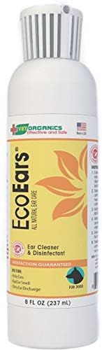 Eco-Ears Vet Organics Dog Ear Cleaner, 8-oz Bottle